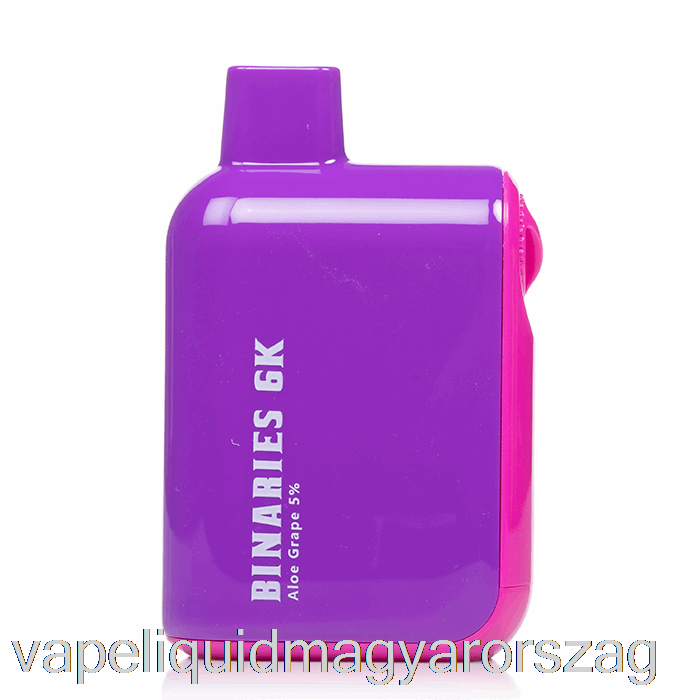 Horizon Binárisok 6k 6000 Eldobható Aloe Grape Vape Folyadék